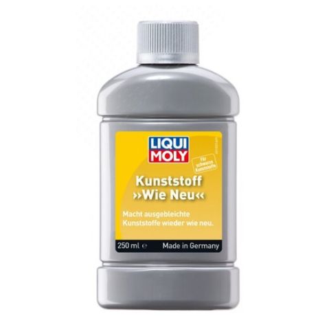 LIQUI MOLY Средство для ухода за наружным чёрным пластиком Kunststoff Wie Neu, 0.25 л