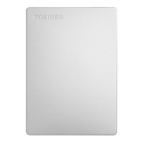 Внешний HDD Toshiba Canvio Slim 1 ТБ серебристый