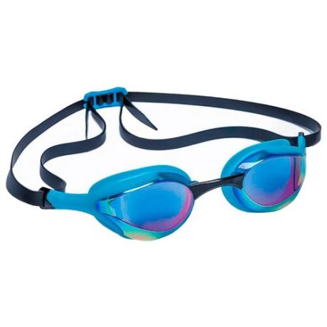 Очки для плавания MAD WAVE Alien Rainbow azure/black