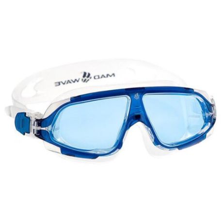 Очки-маска для плавания MAD WAVE Sight II blue/white