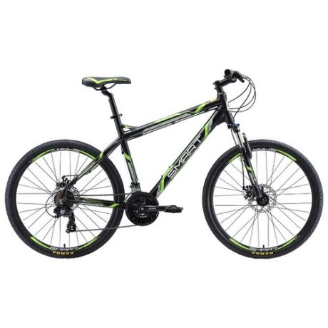 Горный (MTB) велосипед Smart Machine 80 (2018) черный/зеленый 20" (требует финальной сборки)