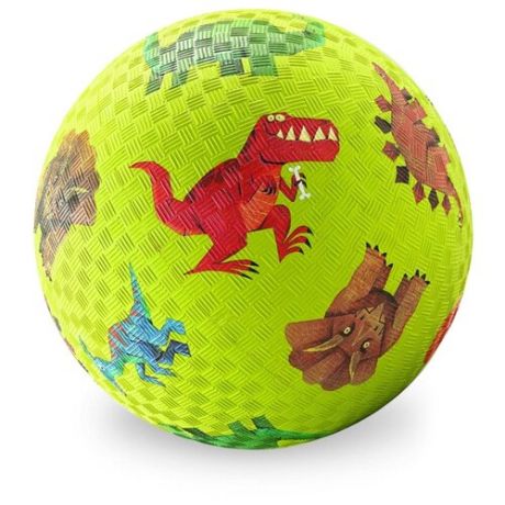 Мяч Crocodile Creek Динозавры зеленый