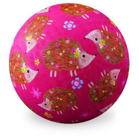 Мяч Crocodile Creek Ежики розовый