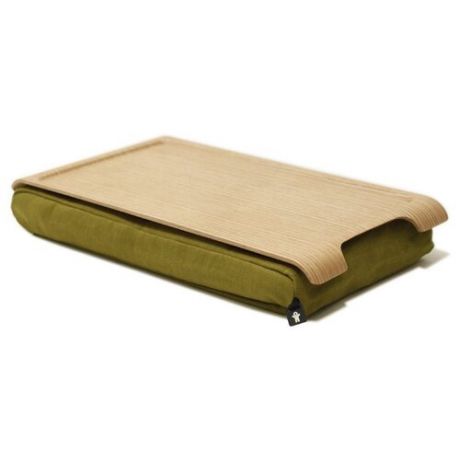 Подставка для ноутбука Bosign Laptray Mini Wood, natural/olive green