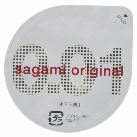 Презервативы Sagami Original 0.01 1 шт.