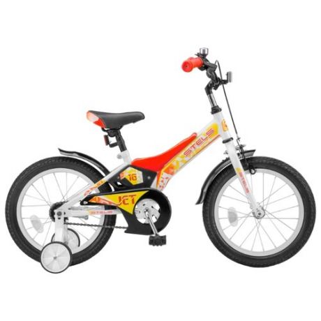 Детский велосипед STELS Jet 16 Z010 (2018) белый/красный (требует финальной сборки)