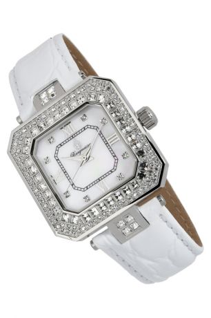 quartz watch Burgmeister Часы серебряные