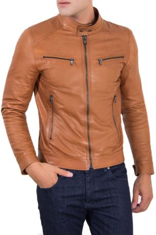 leather jacket AD MILANO Куртки косухи