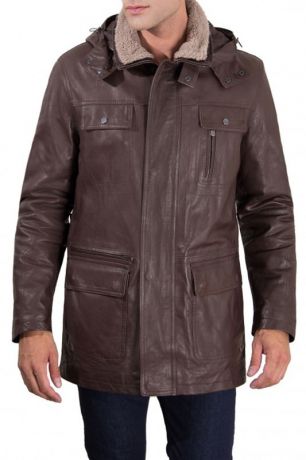 Leather jacket AD MILANO Leather jacket