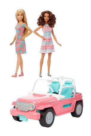 Внедорожник с куклами Барби Barbie Внедорожник с куклами Барби