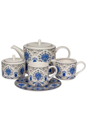 Сервиз чайный 17 пр. 6 персон Royal Porcelain Co 8 марта женщинам