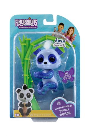 Интерактивная панда Арчи FINGERLINGS Интерактивная панда Арчи