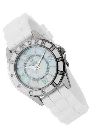 quartz watch Burgmeister Часы серебряные