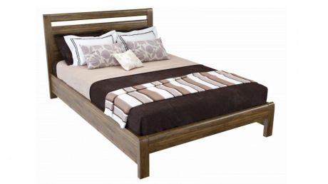 Кровать из массива Askona Lava Brown 120x200