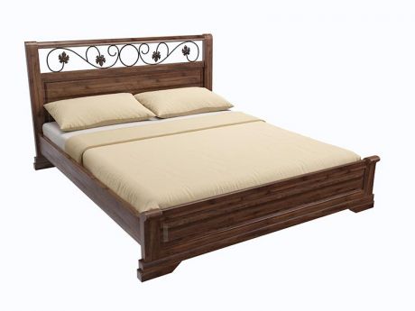 Кровать из массива Askona Flora Venge 120x200