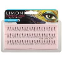 Limoni Individual Lashes - Пучки ресниц черные узелковые длинные