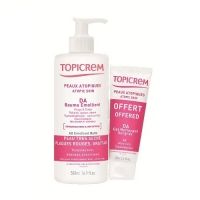 Topicrem Atopic Skin - Набор для тела, бальзам липидовосстанавливающий и гель для атопичной кожи, 1 шт