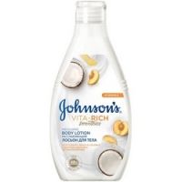 Johnson & Johnson Johnsons Body Care Vita-Rich - Смузи лосьон для тела расслабляющий с Йогуртом, Кокосом и экстрактом Персика, 250 мл