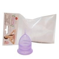 LilaCup - Чаша менструальная Практик, сиреневая, размер L, 1 шт