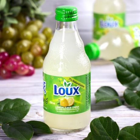Напиток Loux газированный сокосодержащий "Лимонада" (250 мл)