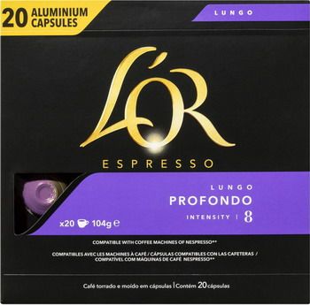 Кофе и чай LOR Espresso Lungo Profondo 20шт