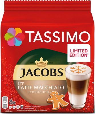 Кофе и чай Tassimo Латте Макиато Имбирный пряник
