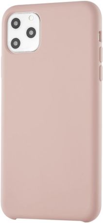 Клип-кейс uBear Silicone soft touch для Apple iPhone 11 Pro Max (розовый)