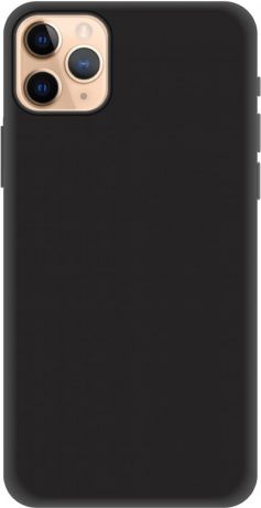 Клип-кейс Luxcase Liquid Silicone для Apple iPhone 11 Pro Max (черный)