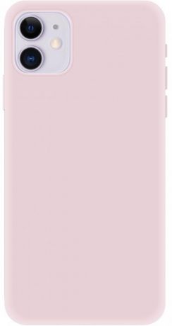 Клип-кейс Luxcase Liquid Silicone для Apple iPhone 11 (розовый)
