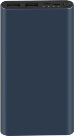 Внешний аккумулятор Xiaomi Mi 18W FC Power Bank 3 10000 мАч (сине-черный)