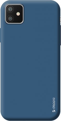 Клип-кейс Deppa Gel Color для Apple iPhone 11 (синий)