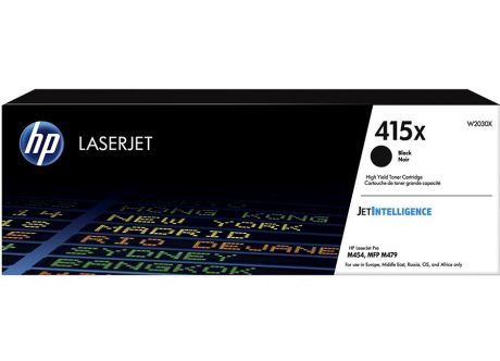 Картридж повышенной емкости HP LaserJet 415X Black (W2030X)