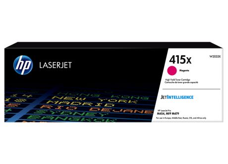 Картридж повышенной емкости HP LaserJet 415X Magenta (W2033X)