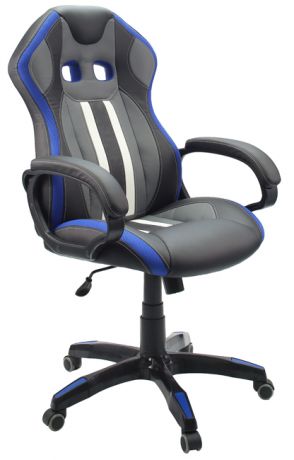 Кресло для геймеров Мустанг, синее