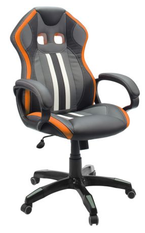 Кресло для геймеров Мустанг, оранжевое
