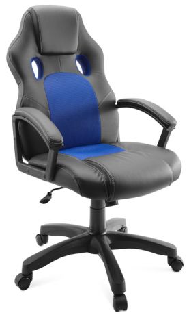 Кресло для геймеров Ягуар, синее