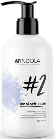 Indola, Кондиционер для волос тонирующий Colorblaster (8 оттенков) Серебристо-серый "Lark"