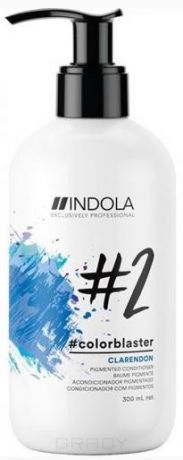 Indola, Кондиционер для волос тонирующий Colorblaster (8 оттенков) Синий "Clarendon"