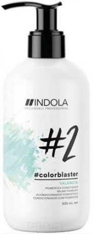 Indola, Кондиционер для волос тонирующий Colorblaster (8 оттенков) Мятно-зеленый "Valencia"