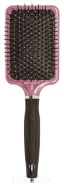 Olivia Garden, Щетка для волос широкая роз/черн керамик + ион NanoThermic