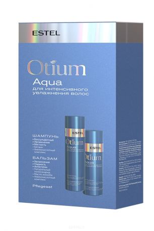 Otium Aqua Набор для интенсивного увлажнения волос Эстель, 250/200 мл