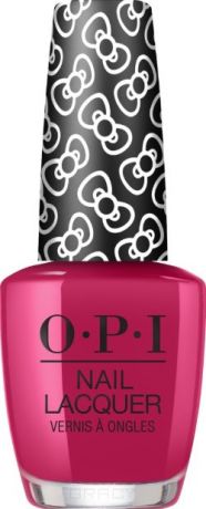 OPI, Лак для ногтей Nail Lacquer, 15 мл (275 цветов) All About the Bows / HELLO KITTY 2019