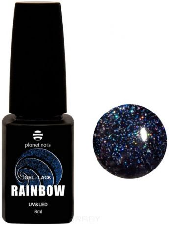 Planet Nails, Гель-лак "RAINBOW" Планет Нейлс (18 оттенков), 8 мл 824