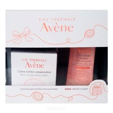Avene, Набор для лица (крем+мицеллярный лосьон), 50/100 мл