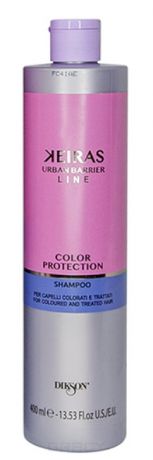 Dikson, Шампунь для окрашенных и химически обработанных волос Keiras Color protection, 400 мл
