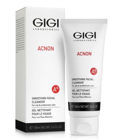 GiGi, Мыло для глубокого очищения Acnon Smoothing facial cleanser, 200 мл