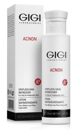 GiGi, Эссенция-тоник для выравнивания тона кожи Acnon Spotless skin refresher, 120 мл