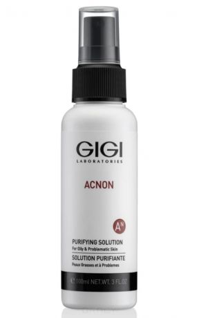 GiGi, Эссенция-спрей дезинфецирующая для проблемной и жирной кожи Acnon Purifying solution, 100 мл