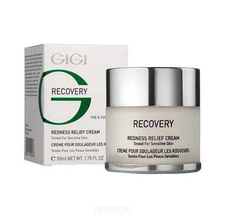 GiGi, Крем успокаивающий от покраснений и отечности Recovery Redness Relief Cream Sens, 250 мл