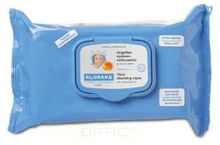 Klorane, Детские очищающие салфетки с экстрактом календулы, 70 шт